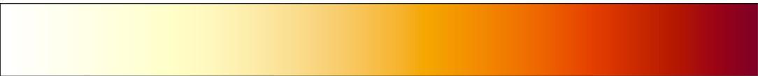 The colour scale has been applied to administration fees and costs charged for the representative account balances of $10,000; $25,000; $50,000; $100,000 and $250,000 using statistical methods to define thresholds. Colours are applied based on the level of fees charged and in line with the colour scale below: