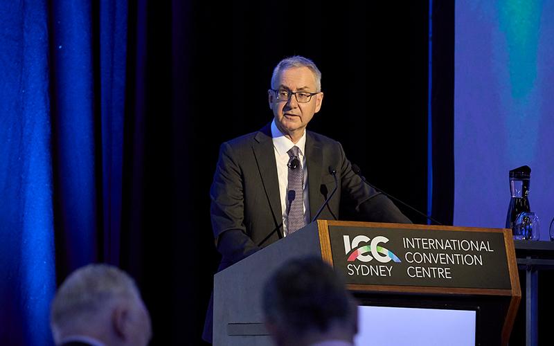Image of APRA Chair John Lonsdale at Australian Banking Association Conference 2025